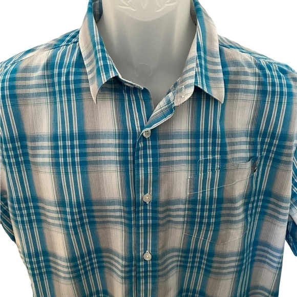 Volcom Stone Plaid Button-Up Men's Shirt Lg - Picture 2 of 8